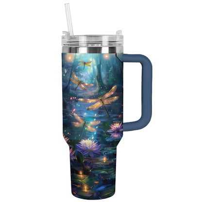 Shineful Tumbler Dragonfly Dreamscape Delight