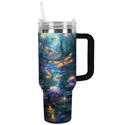 Shineful Tumbler Dragonfly Dreamscape Delight