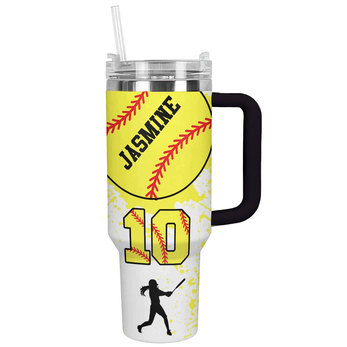 Shineful Persionalized Tumbler Softball