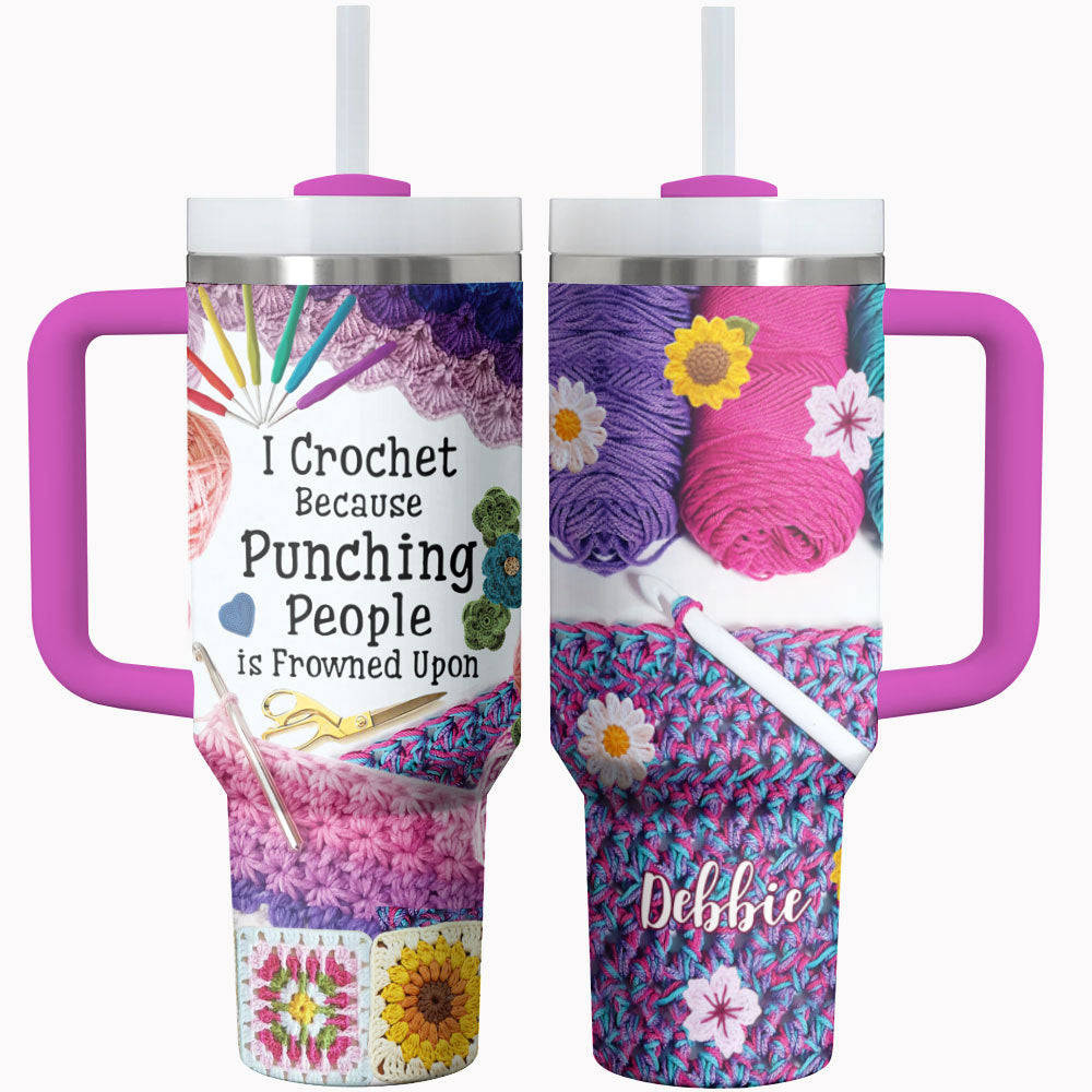 Crochet Shineful Tumbler Crochet Clique