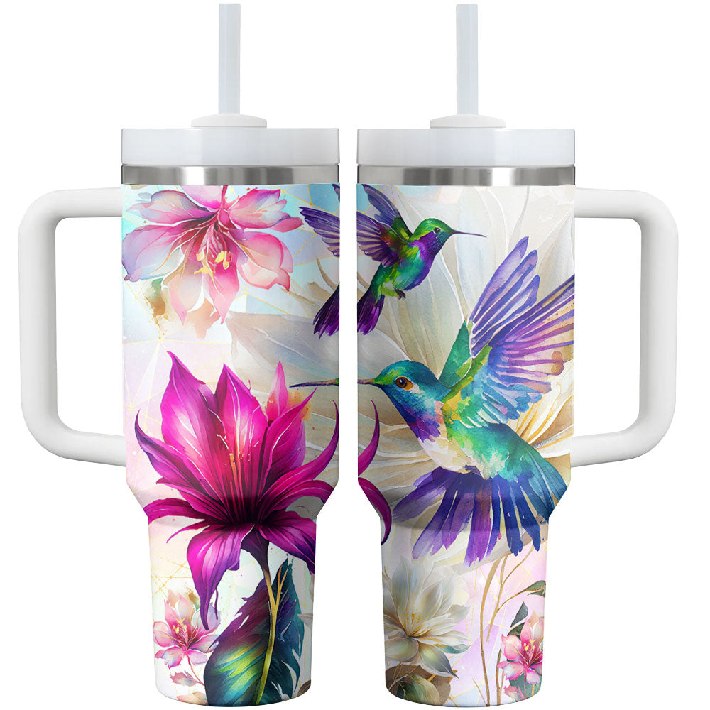 Kolibri Shiny Tumbler Flattering Blossoms