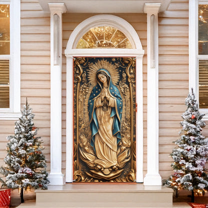 Shineful Door Cover Radiant Faith Christmas