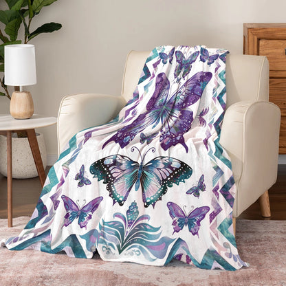 Shineful Fleece Blanket Mystic Butterfly