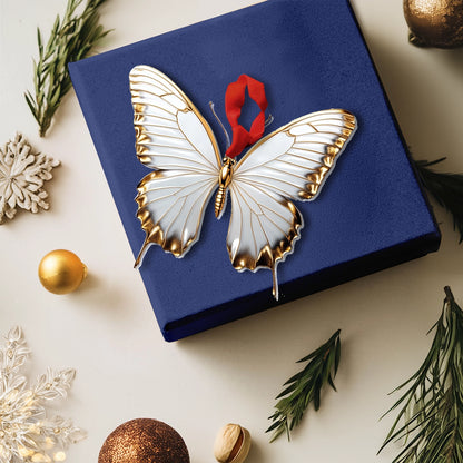 Shineful Acrylic Ornament Golden Serenity Butterfly