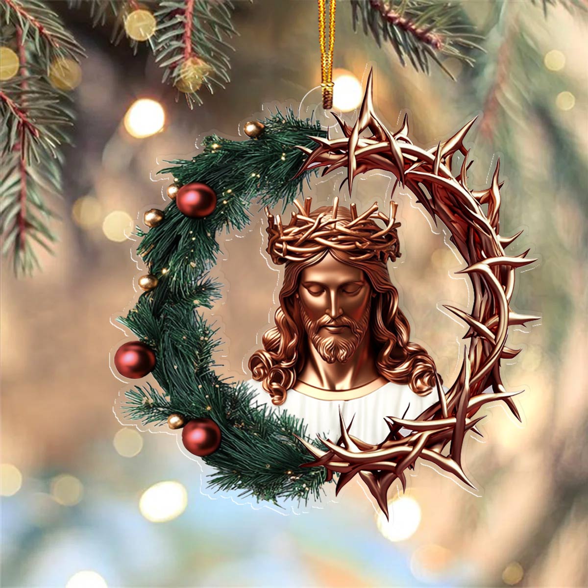 Shineful 2D Acrylic Ornament Crown of Thorns