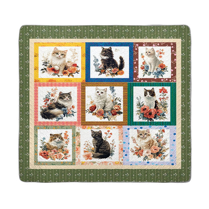 Shineful All Season Quilt 3-teiliges Set - Perfekt kuschelige Katze 