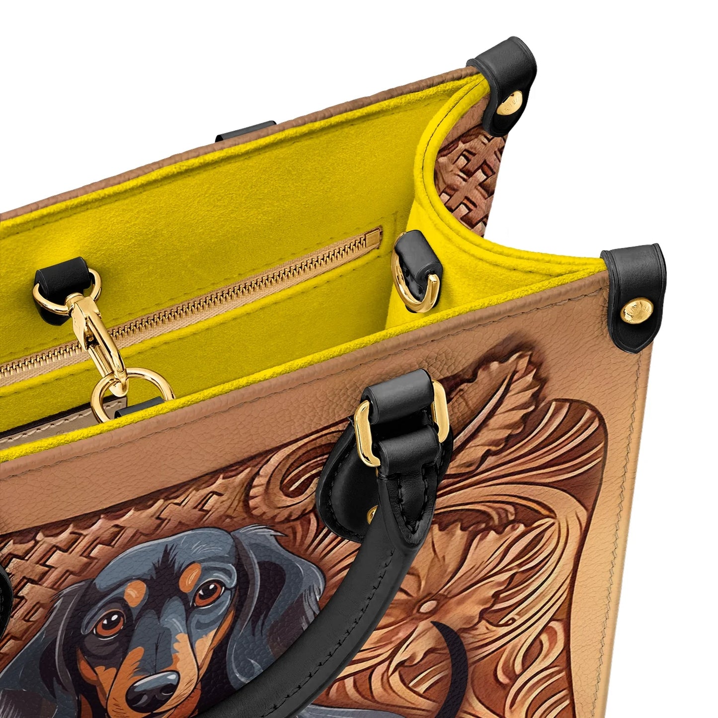 Shineful Leather Bag Dachshund Strength