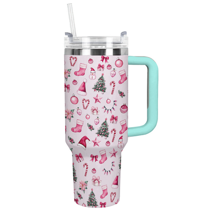 Shineful Tumbler Pink Christmas Wonderland