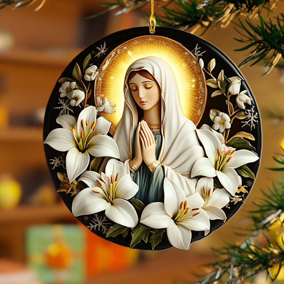 Shineful 2D Acrylic Ornament Blessed Virgin