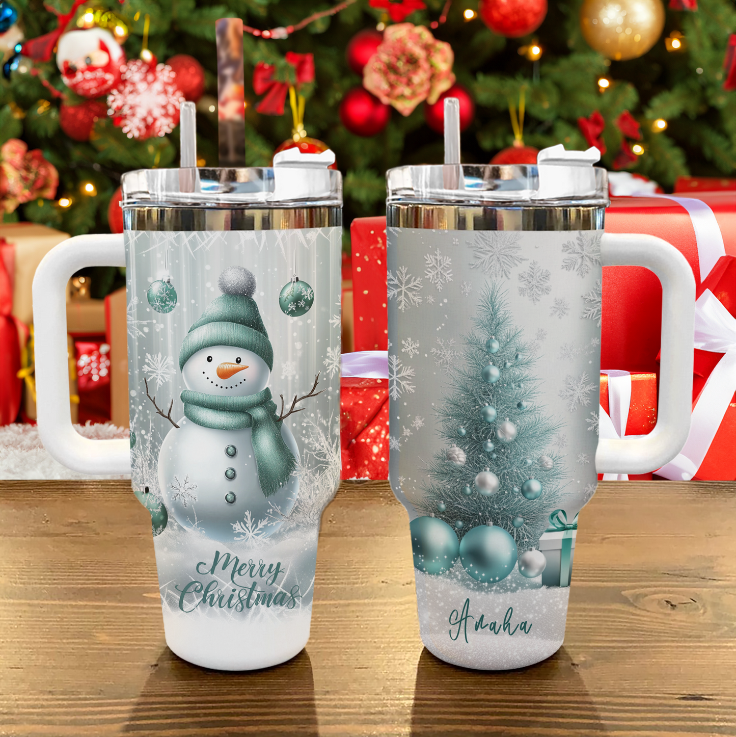 Shineful Tumbler Personalized  Frosty Mint