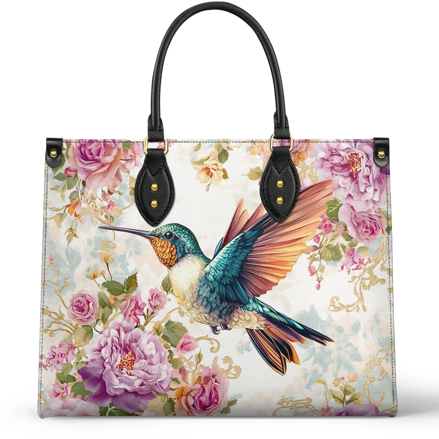 Shineful Leather Bag Ethereal Flight Hummingbird