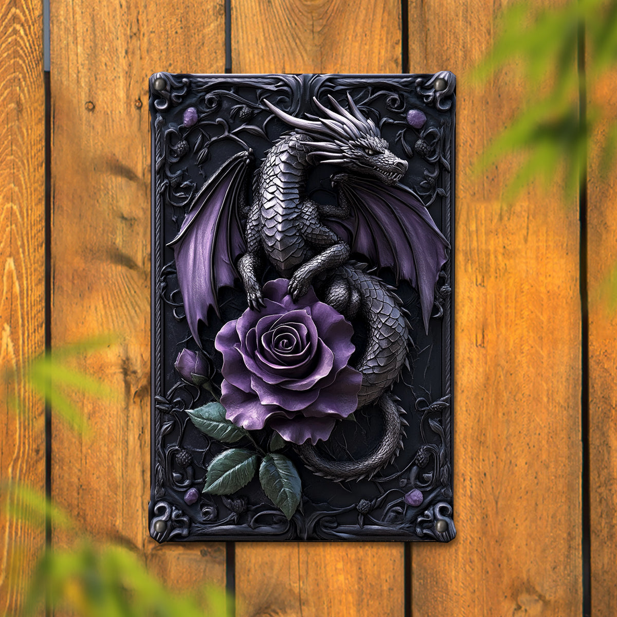 Shineful 2D Metal Sign Guardian Of The Dark