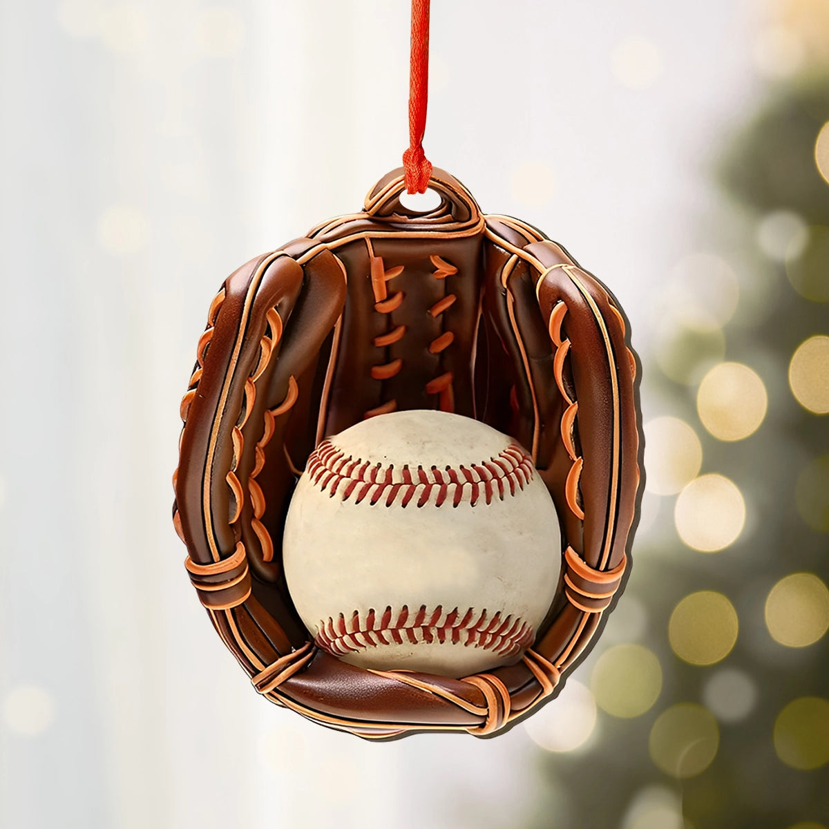 Shineful 2D Acrylic Ornament Baseball Spirit