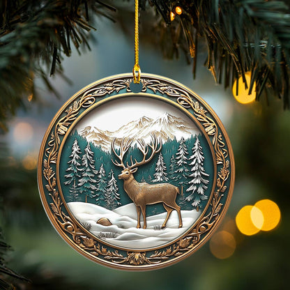 Shineful 2D Acrylic Ornament Winter Majesty