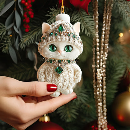 Shineful 2D Acrylic Ornament Jewel of the Season Kitty