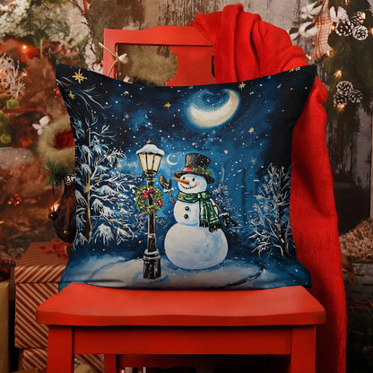 Shineful 2D Print Cushion Cover, Pillowcase, Pillows Covers - Frosty Night