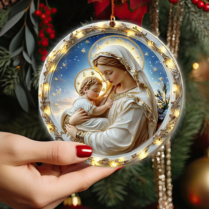 Shineful 2D Acrylic Ornament Holy Maternal Love