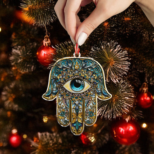 Shineful 2D Acrylic Ornament - Harmony Hamsa