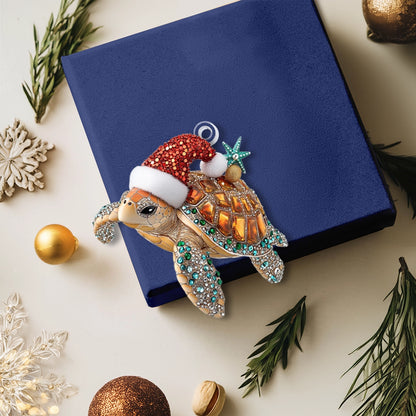 Shineful Acrylic Ornament Sparkling Holiday Sea Turtle