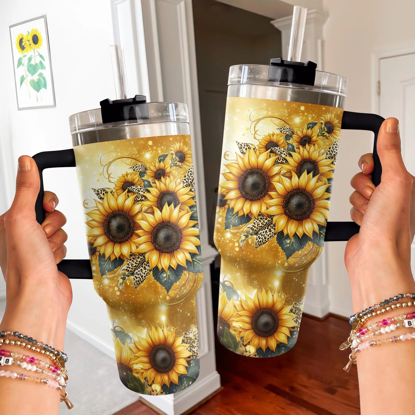 Shineful Tumbler Sunflower Blooming Joy