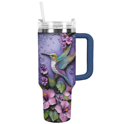 Shineful Glossy Tumbler Hummingbird Wings Of Wonder