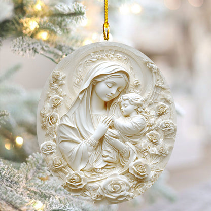 Shineful 2D Acrylic Ornament - Blessed Serenity