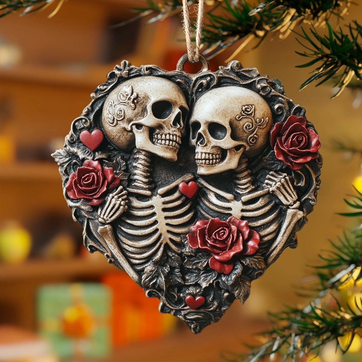 Shineful 2D Acrylic Ornament Forever Together