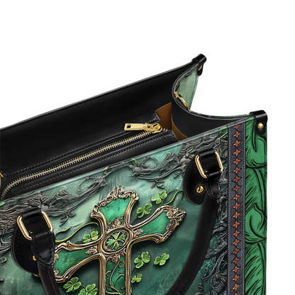 Shineful Leather Bag Emerald Faith