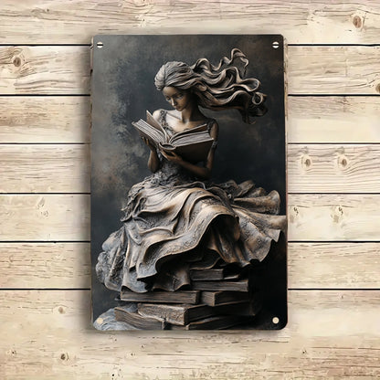 Shineful 2D Metal Sign Ethereal Reader