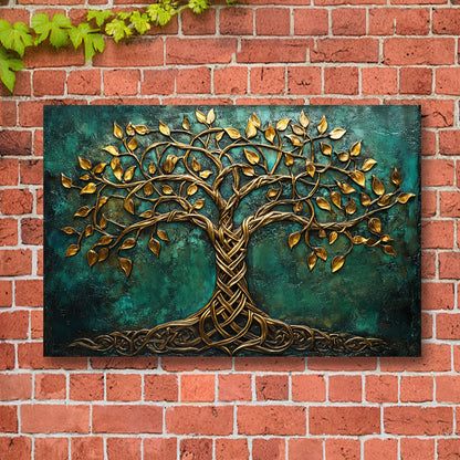 Shineful 2D Metal Sign Eternal Roots