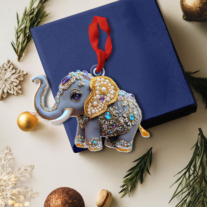 Shineful 2D Acrylic Ornament Twinkling Elephant