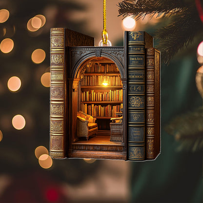 Shineful 2D Acrylic Ornament Book Nook