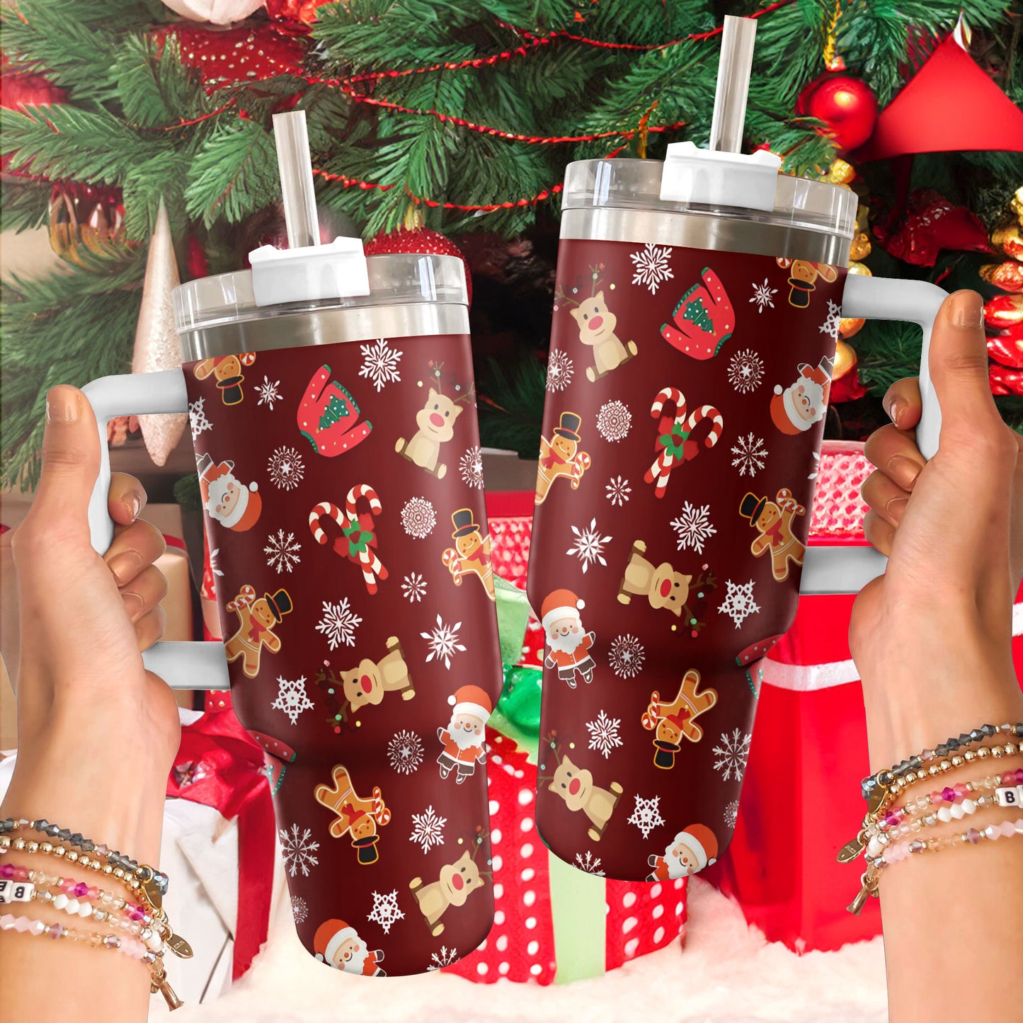 Shineful Tumbler Santa's Workshop