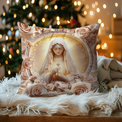 Shineful 2D Print Cushion Cover, Pillowcase, Pillows Covers - Rose Of The Divine