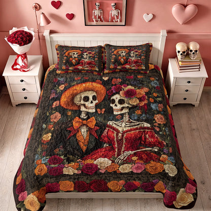 Shineful All Season Quilt 3-Piece Set - Timeless Romance