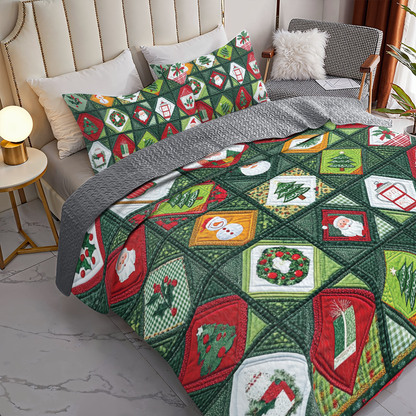 Shineful All Season Quilt 3-teiliges Set - Season of Joy