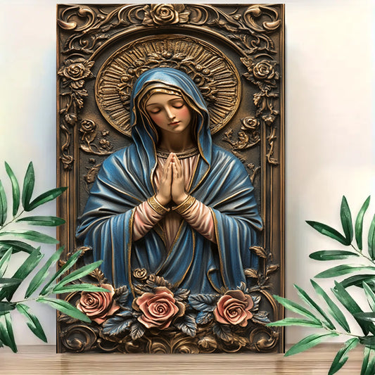 Shineful 2D Metal Sign The Blessed Virgin Maria