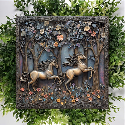 Shineful 2D Metal Sign Forest Frolic