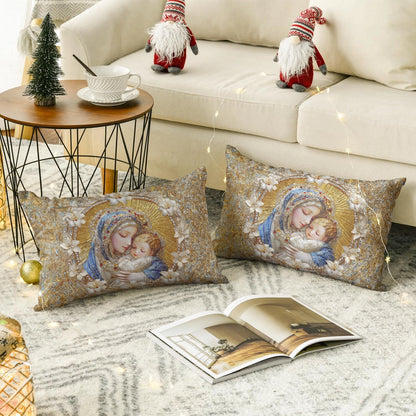 Shineful 2D Print Cushion Cover, Pillowcase, Pillows Covers - Holy Embrace