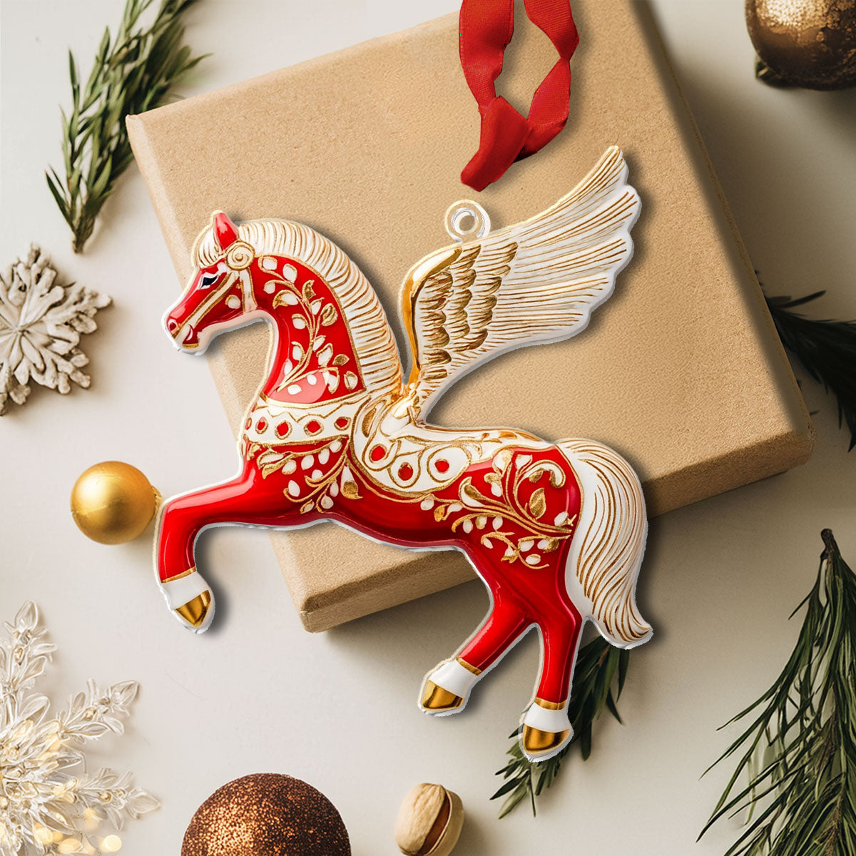 Shineful Acrylic Ornament Winged Horse