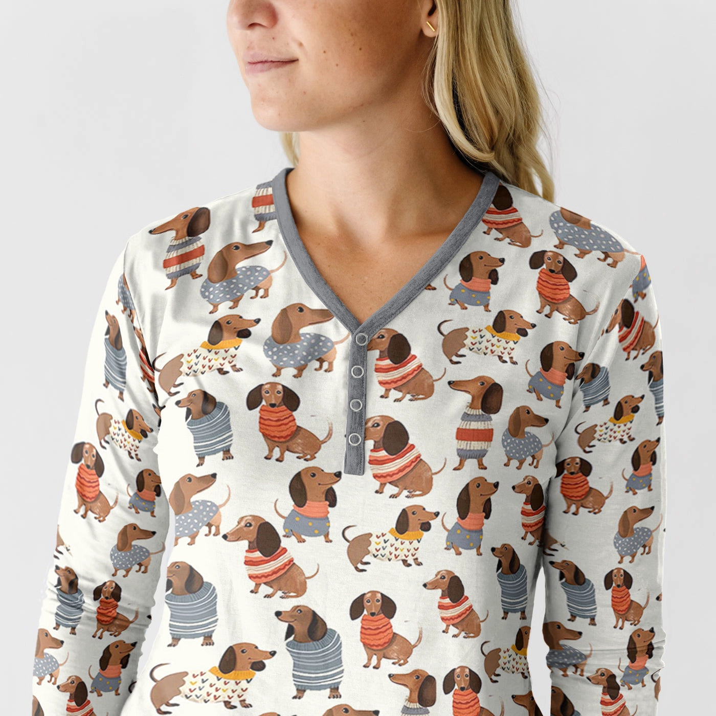 Shineful Pajama Sets Dachshund Cuteness Overload