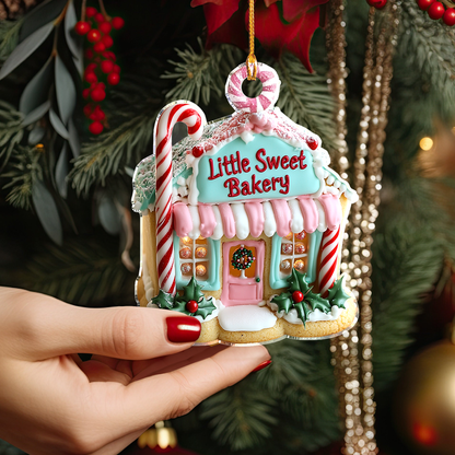 Shineful Personalized 2D Acrylic Ornament Little Sweet Bakery