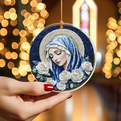 Shineful 2D Acrylic Ornament Shimmering Sequins Maria