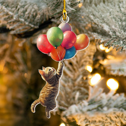 Shineful Acrylic Ornament Balloon Cat