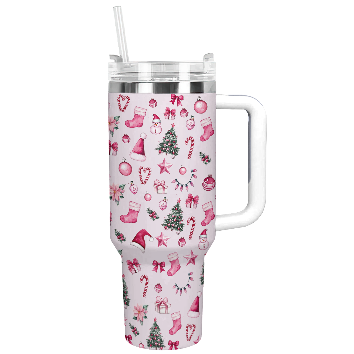 Shineful Tumbler Pink Christmas Wonderland