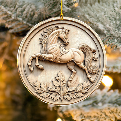 Shineful 2D Acrylic Ornament Majestic Stallion