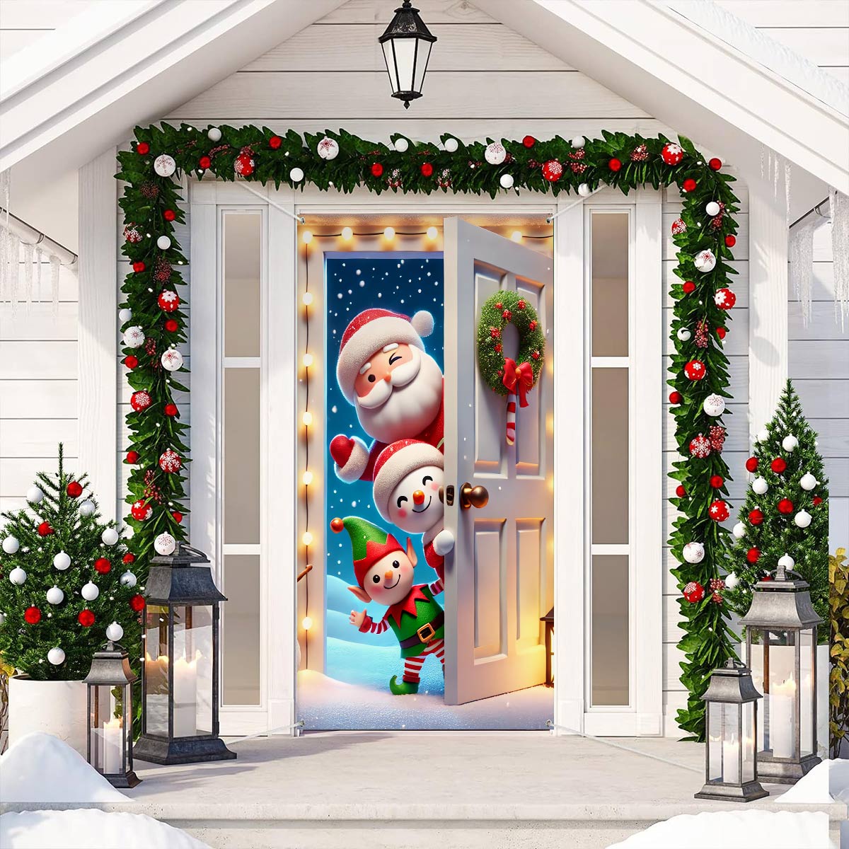 Shineful Door Cover - Christmas Cheer