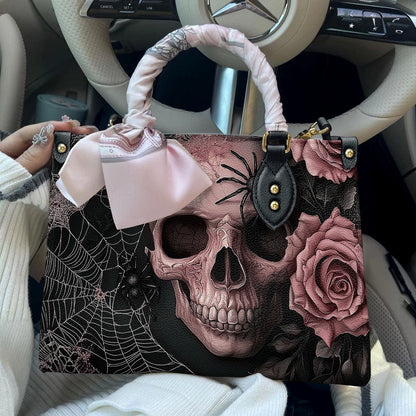 Shineful Leather Bag Eternal Bloom Skull