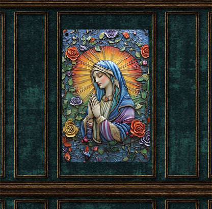 Shineful 2D Metal Sign Graceful Prayer