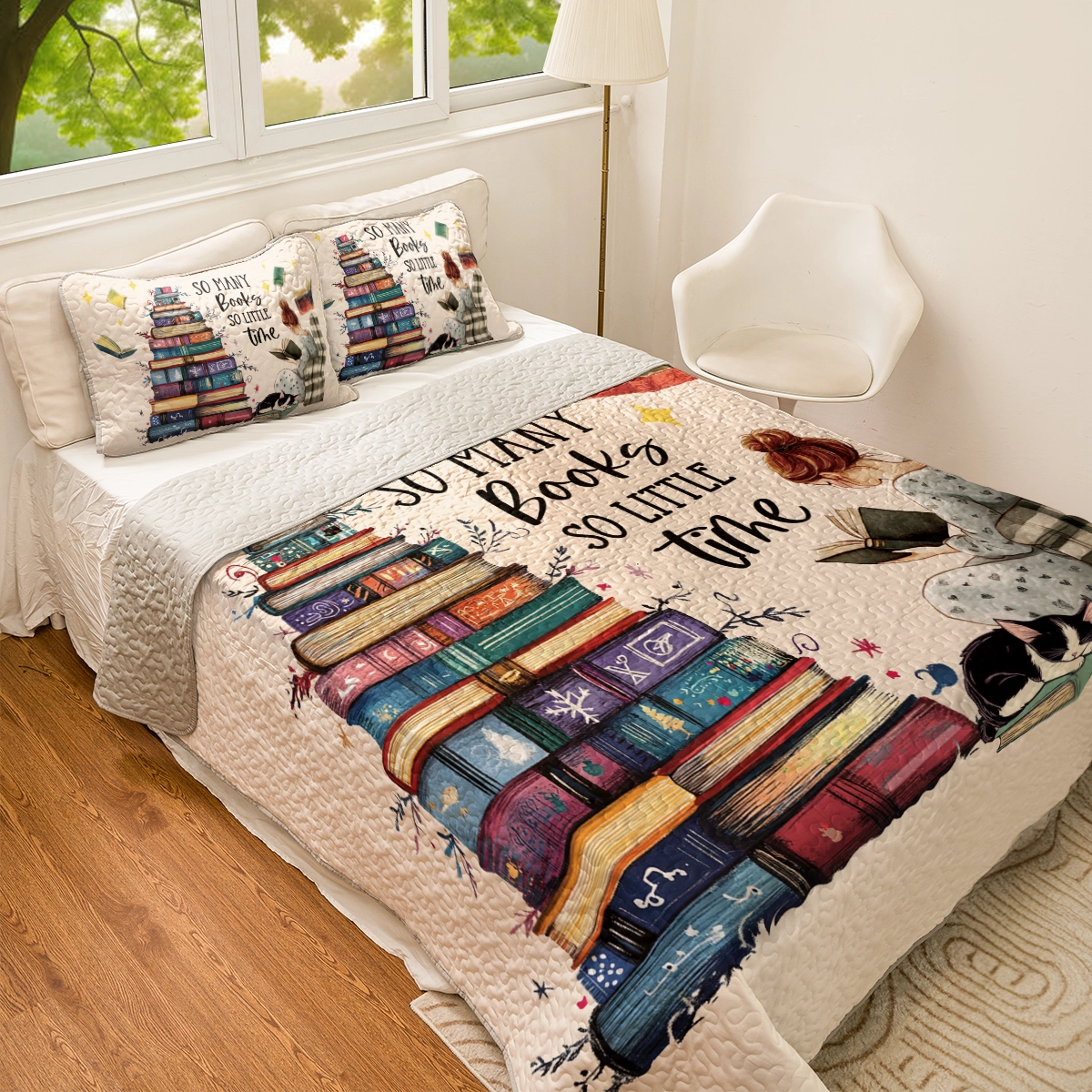 Shineful All Season Quilt 3-Piece Set Cozy Reads